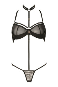 Impudique Josephine Mesh Fetish Briefs in Black Mesh