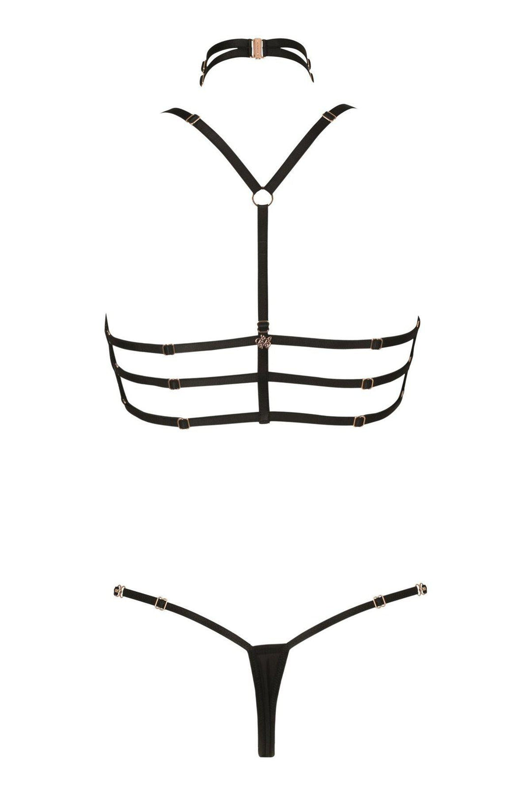 Impudique Josephine Mesh Fetish Briefs in Black Mesh