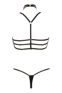 Impudique Josephine Mesh Fetish Briefs in Black Mesh