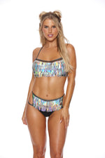 Panty with Strappy Sides & Fringe