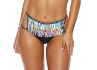 Fringed Bra with removable "X" Back-Crop Tops-SEXYSHOES.COM