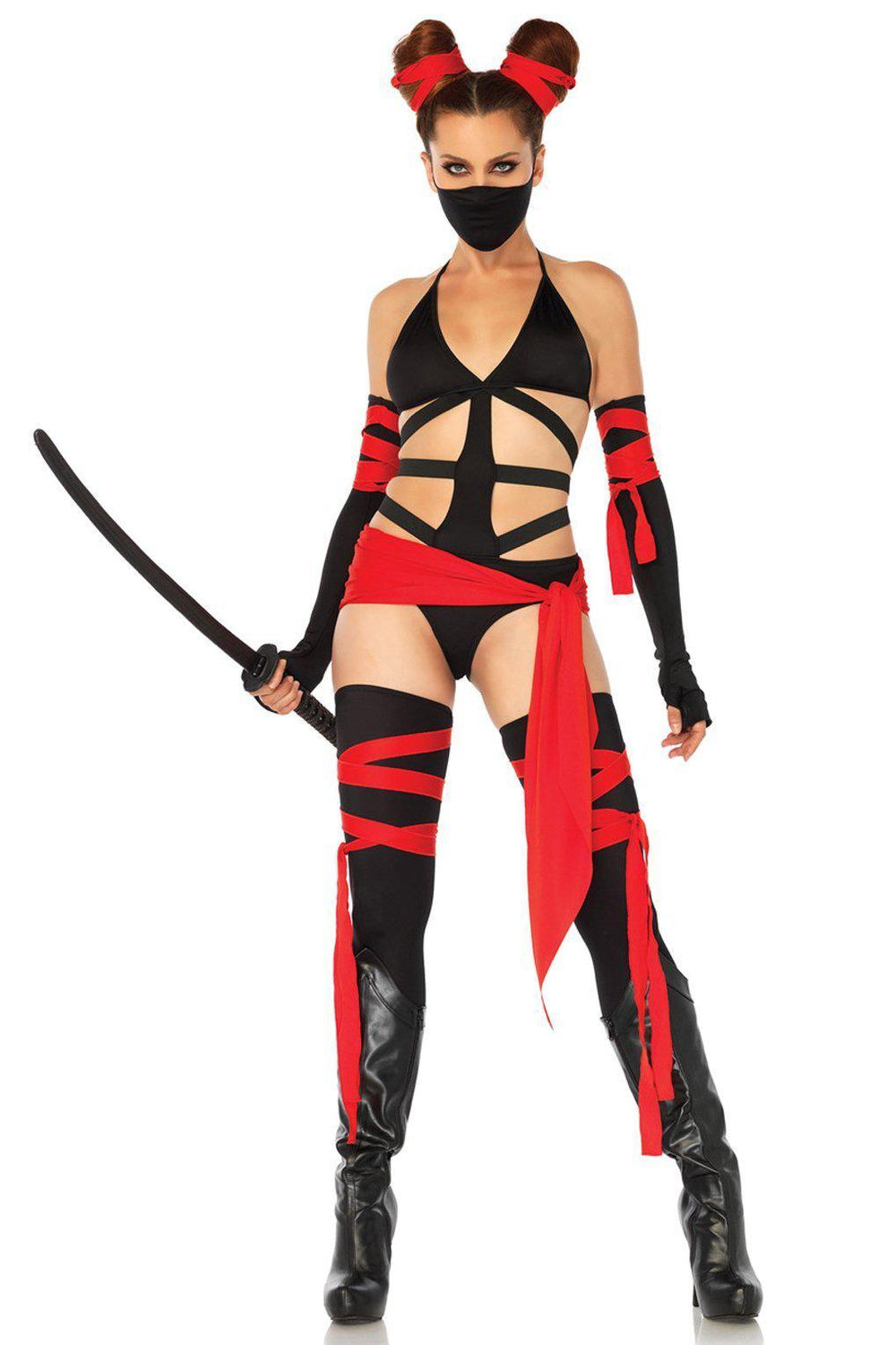 Killer Ninja Costume-Villian Costumes-Leg Avenue-SEXYSHOES.COM