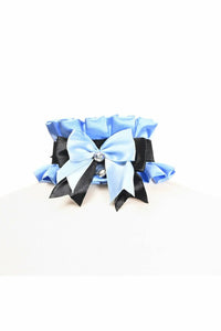 Daisy Corsets Kitten Collection Blue/Black Choker in Black  from SexyShoes.com