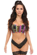 Plus Size Rainbow Bustier