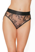 Lace Panty With Chain Detail