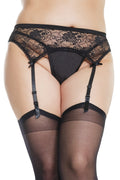 Lacey Garter Belt | Plus Size