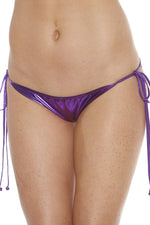 Side Tie Scrunch Back Bikini Bottom