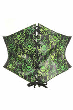 Lavish Green Gothic Lace-Up Corset Belt Cincher