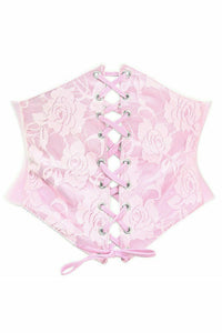 Daisy Corsets Lavish Lt Pink Lace Corset Belt Cincher in Pink 