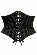 Lavish Pinstripe Corset Belt Cincher