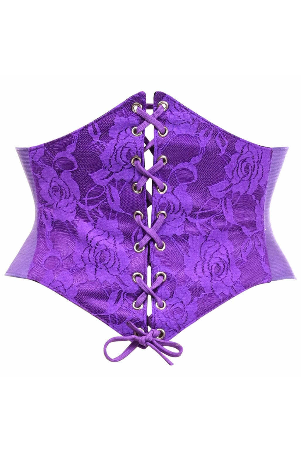 Lavish Purple Lace Corset Belt Cincher-Corset Belts-Daisy Corsets-Purple-S-SEXYSHOES.COM