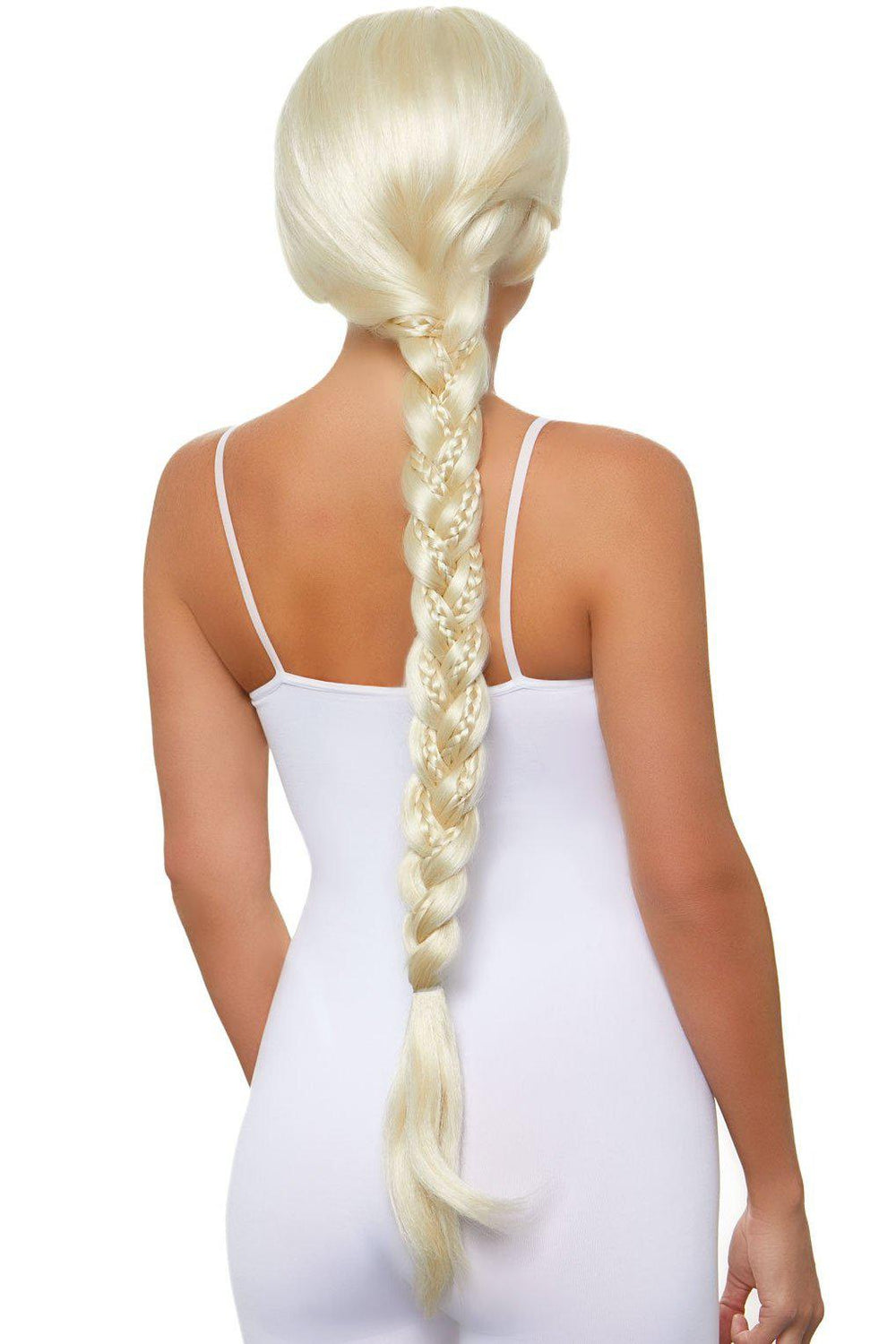 Long Dual Braid Wig-Wigs-Leg Avenue-Blonde-O/S-SEXYSHOES.COM