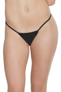 Coquette Low Rise G String in Black  from SexyShoes.com