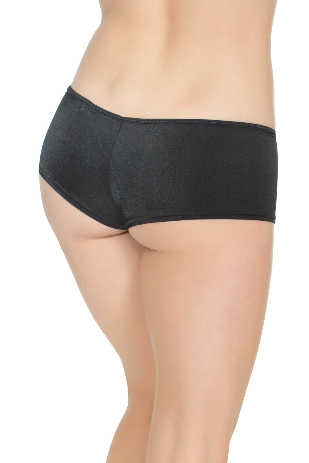 Low Rise Lycra Booty Short-Booty Shorts-Coquette-Black-O/S-SEXYSHOES.COM