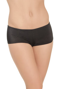 Low Rise Lycra Booty Short-Booty Shorts-Coquette-Black-O/S-SEXYSHOES.COM