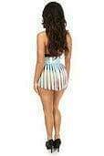 Mermaid Holo Fringe Skirt-Fringe Skirts-Daisy Corsets-SEXYSHOES.COM