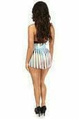 Daisy Corsets Mermaid Holo Fringe Skirt in Hologram 