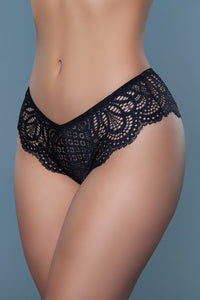 BeWicked Mid Rise Panties With Delicate Lace Detail in Multi 