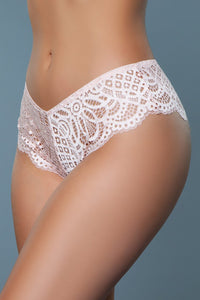BeWicked Mid Rise Panties With Delicate Lace Detail in Multi 