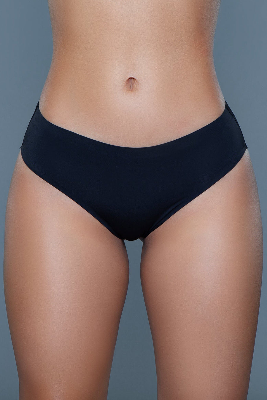 BeWicked Mid Rise Panties With Lace Scallop Back Design in Multi 