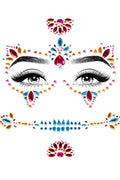 Multi Color Adhesive Face Jewels