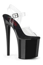 NAUGHTY-808 Clear PVC Sandal