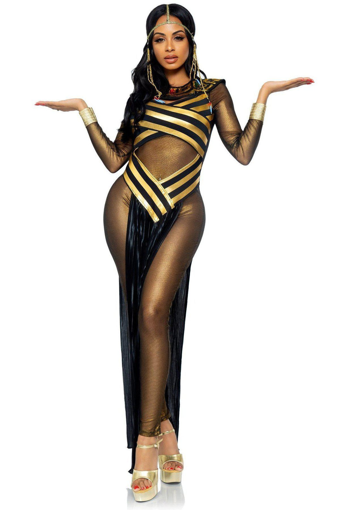 Nile Queen Catsuit Costume-Goddess Costumes-Leg Avenue-SEXYSHOES.COM