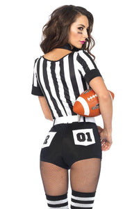 Leg Avenue No Rules Referee Teddy in Black 