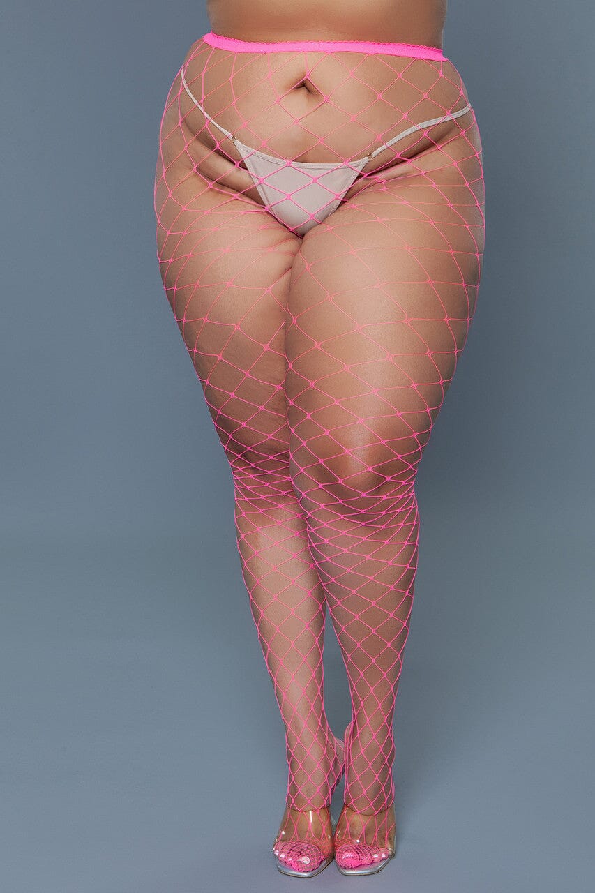 Oversized Fishnet Pantyhose-Pantyhose-SEXYSHOES.COM