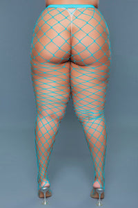 Oversized Fishnet Pantyhose-Pantyhose-SEXYSHOES.COM