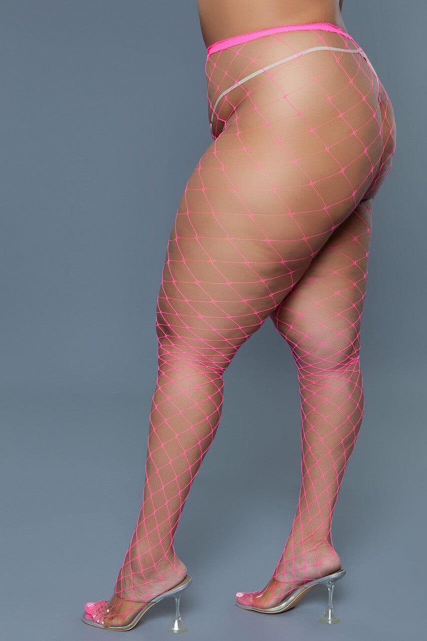 Oversized Fishnet Pantyhose-Pantyhose-SEXYSHOES.COM
