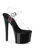 PASSION-708 Clear Vinyl Sandal
