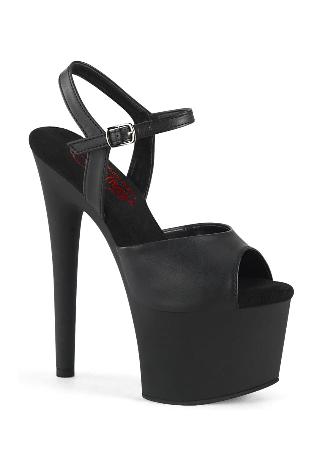 Pleaser Black Sandals Platform Stripper Shoes | Buy at Sexyshoes.com