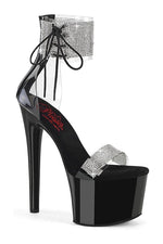 PASSION-727RS Clear Vinyl Sandal
