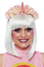 Pastel Velvet Unicorn Flower Headband