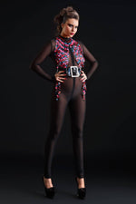 Sweety Fishnet Catsuit