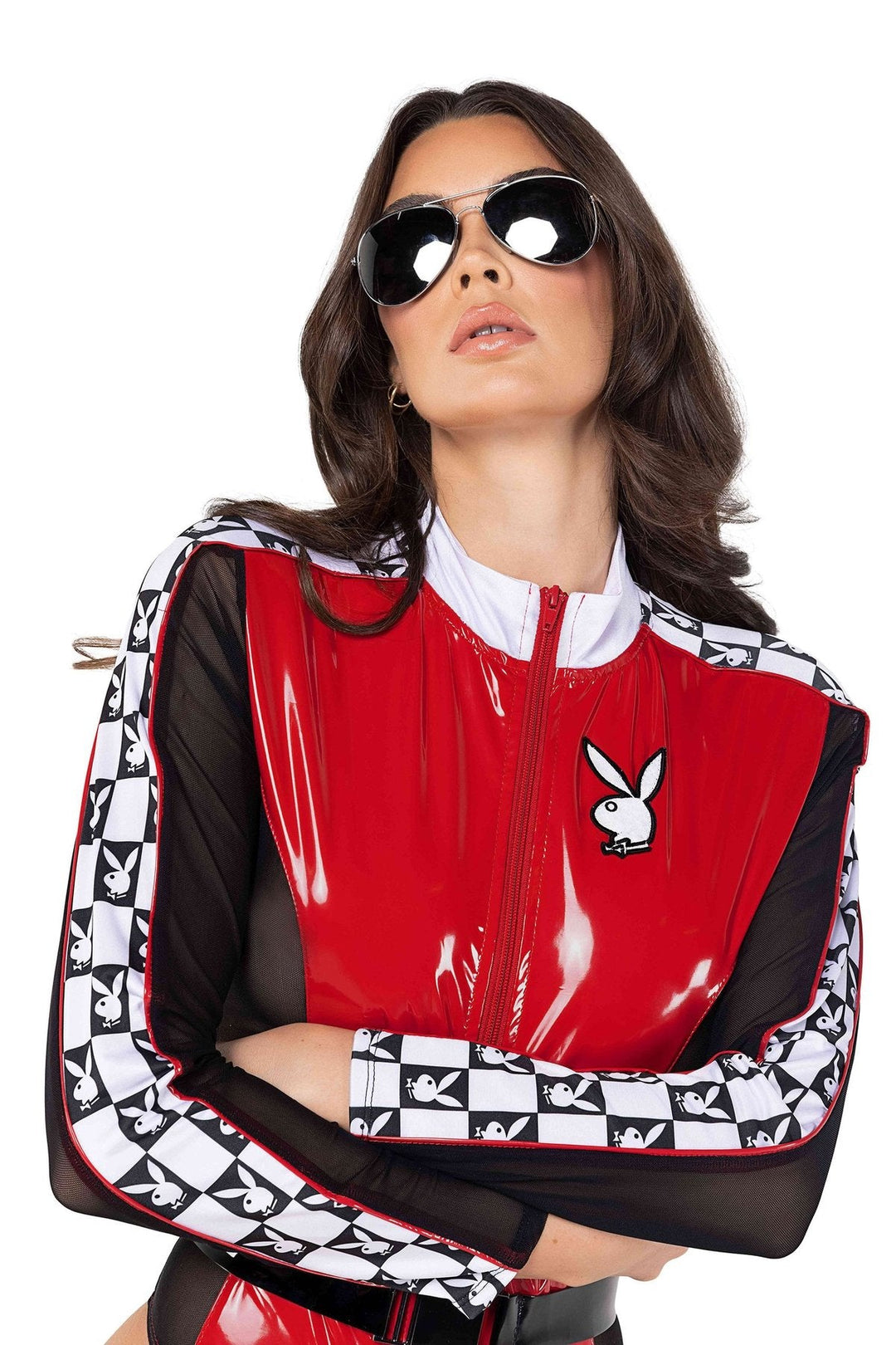Playboy Racecar Driver Costume-Racer Costumes-Roma Costumes-SEXYSHOES.COM