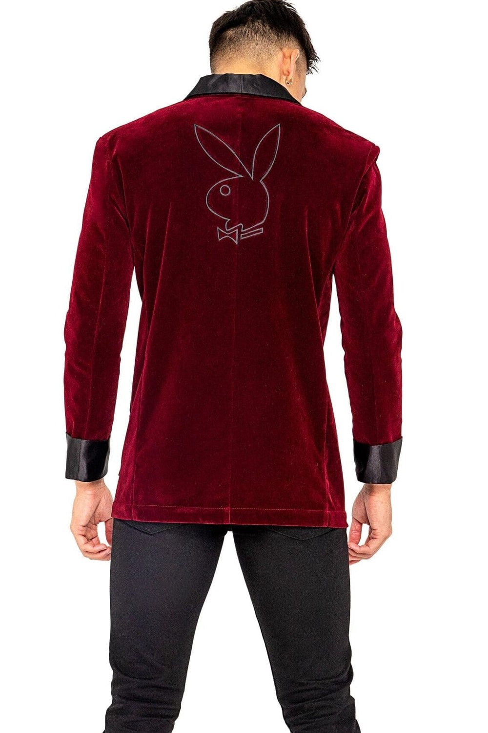 Roma Costumes Playboy Smoke Lounge Gent in Red 