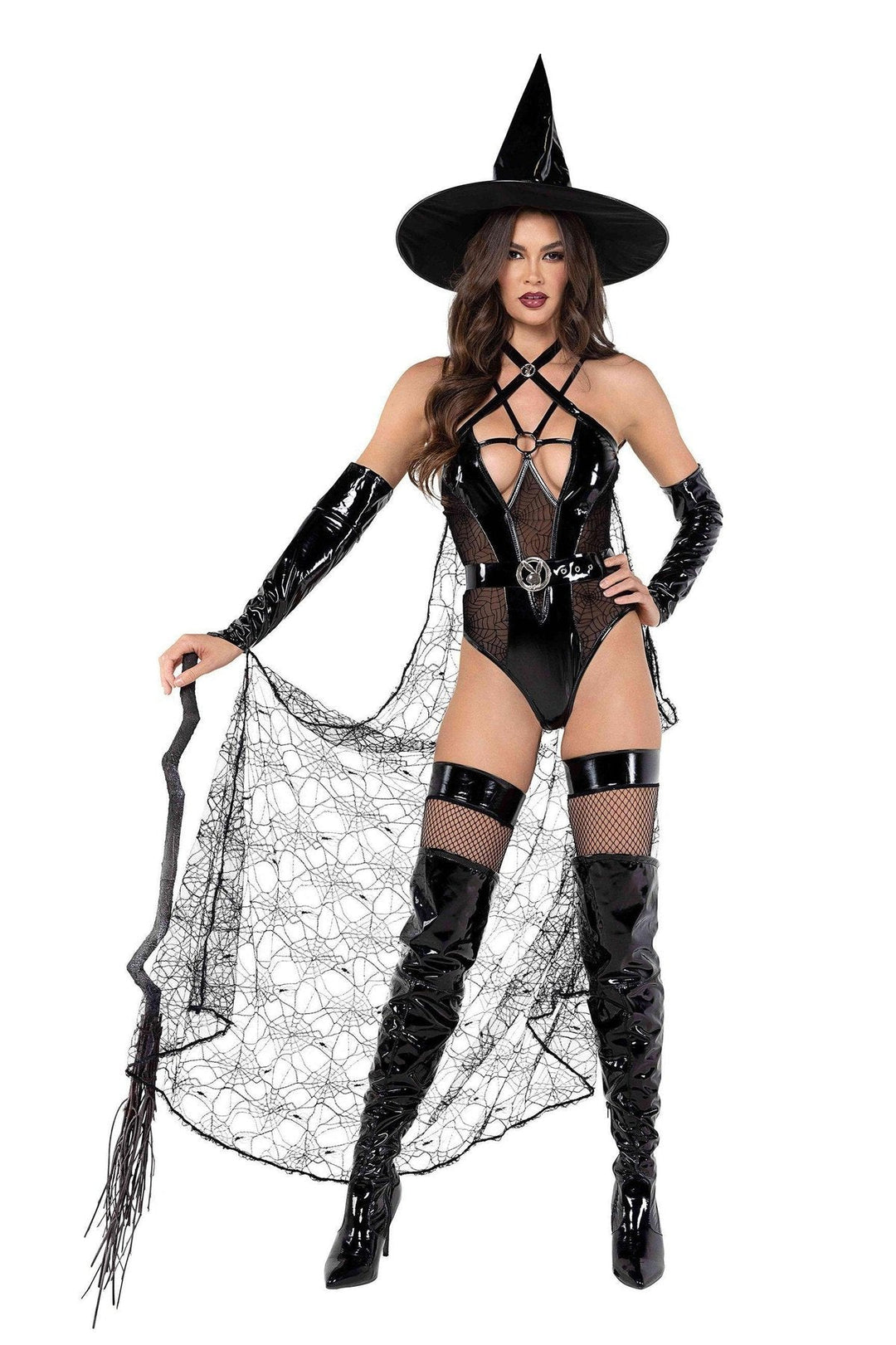 Playboy Wicked Witch Costume-Witch Costumes-Roma Costumes-SEXYSHOES.COM