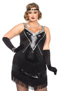 Plus Size Glamour  Flapper Costume