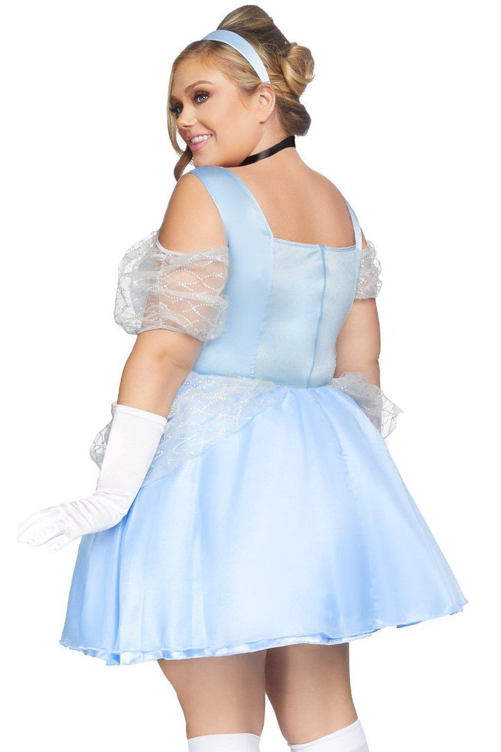 Plus Size Glass Slipper Sweetie Costume-Princess Costumes-Leg Avenue-SEXYSHOES.COM