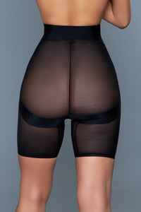 Plus Size High Waisted Butt Lifting Boyshorts-Shapewear-BeWicked-SEXYSHOES.COM