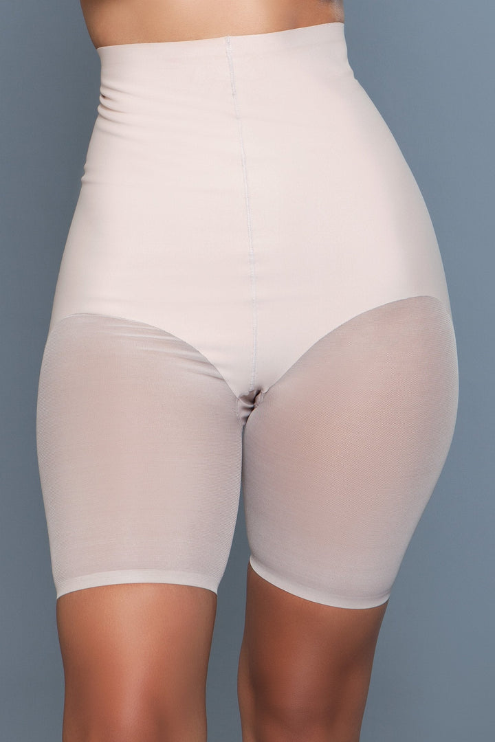 Plus Size High Waisted Butt Lifting Boyshorts-Shapewear-BeWicked-SEXYSHOES.COM