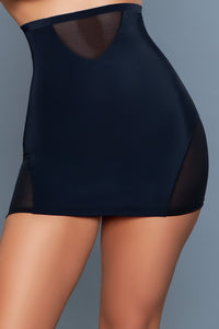 Plus Size High Waisted Shapewear Slip-Shapewear-BeWicked-SEXYSHOES.COM