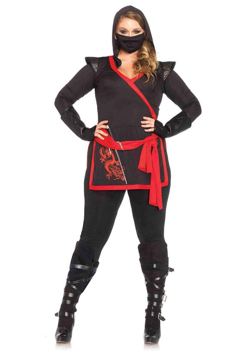 Plus Size Sexy Ninja Assasin-Villian Costumes-Leg Avenue-SEXYSHOES.COM