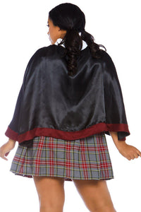 Leg Avenue Plus Size Spellbinding School Girl Costume in Multi 