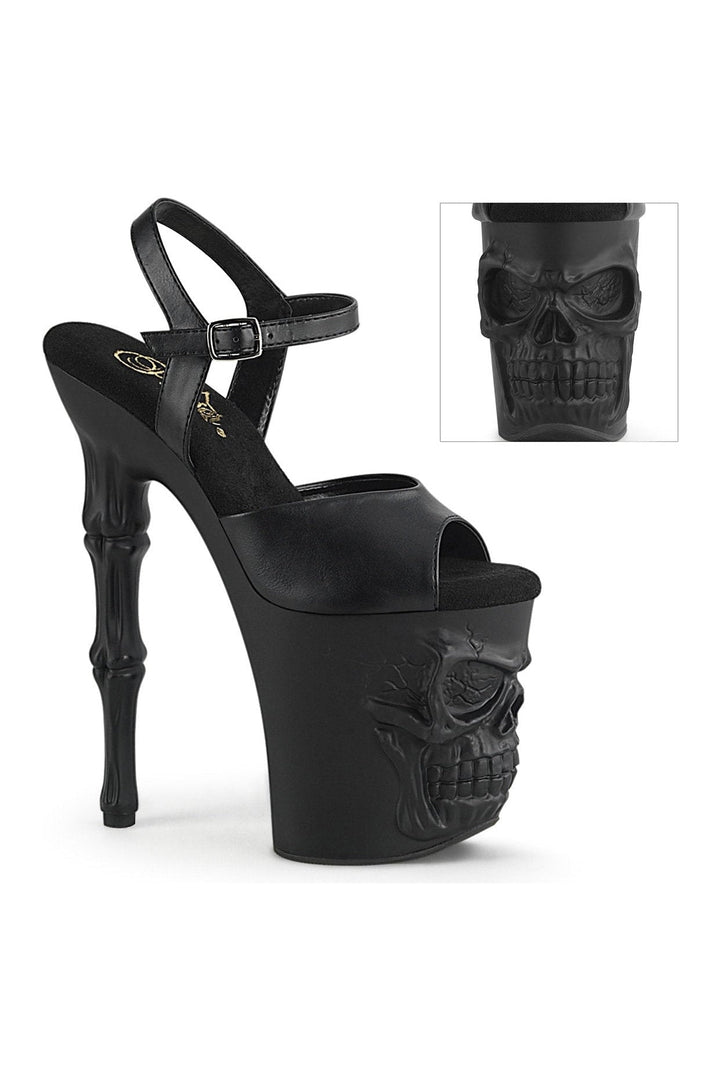 Pleaser Black Sandals Platform Stripper Shoes | Buy at Sexyshoes.com