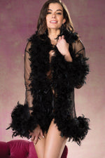 Short Robe Tricot & Chandelle