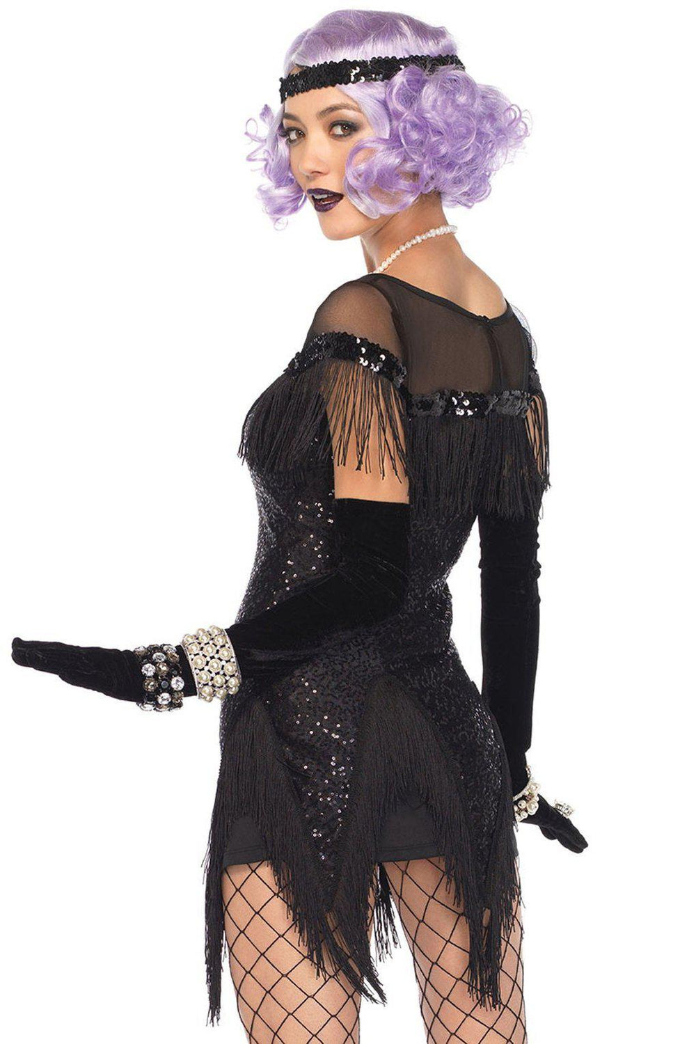 Leg Avenue Roaring 20's Trixie Costume in Black 