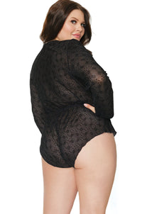 Romper-Lingerie Romper-Coquette-Black-Q-SEXYSHOES.COM